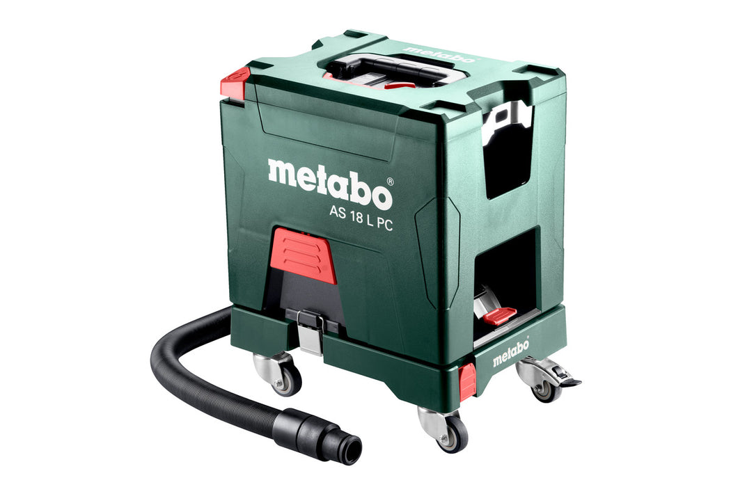 Metabo | Cordless Vacuum Cleaner AS 18 L PC SET + Roll Cage