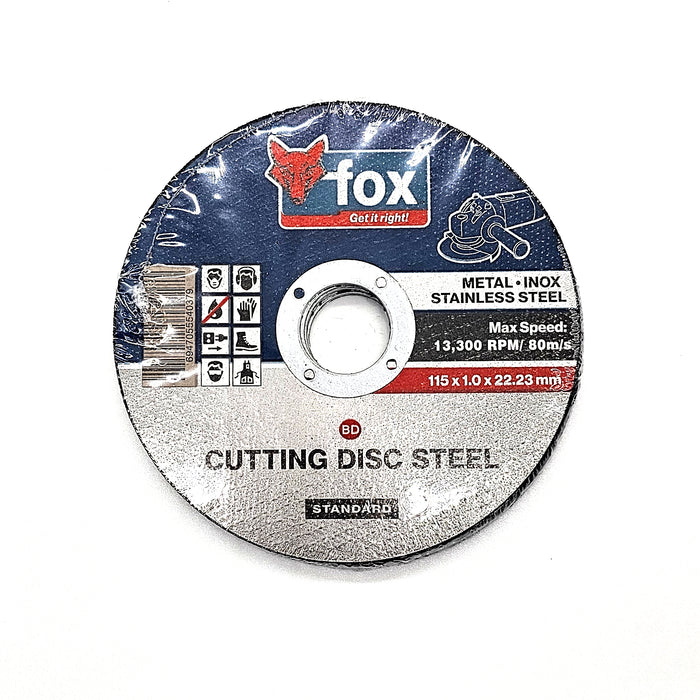 Fox | Disc Steel Cutting Std 115X1.0mm
