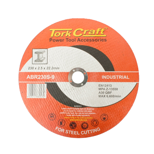 Tork Craft | Cutting Disc Industrial Metal 230x2.5x22.2 mm