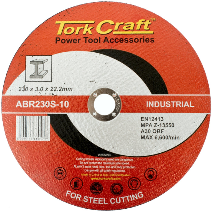 Tork Craft | Cutting Disc Industrial Metal 230x3.0x22.2 mm