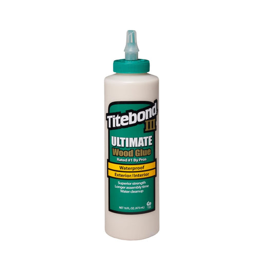Titebond III | Wood Glue, Ultimate, Waterproof, 16oz (475ml) - BPM Toolcraft