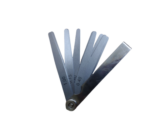 Dasqua | Feeler Gauge 0,05-1mm - 13 Blade 100mm Length - BPM Toolcraft