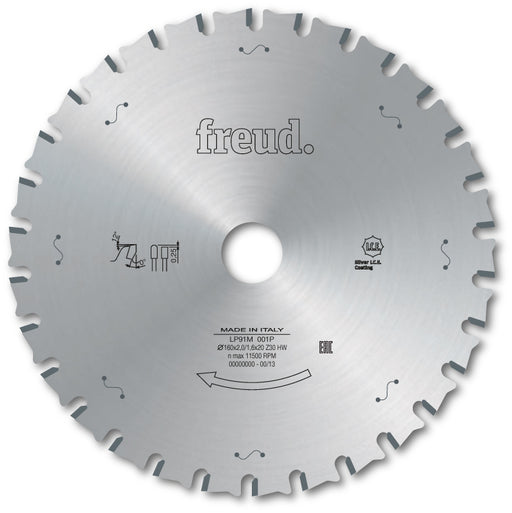 Freud | Saw Blade Industrial, Ø-160mm, 30 Tooth, Multi-Material Cutting, LP91M001P - BPM Toolcraft