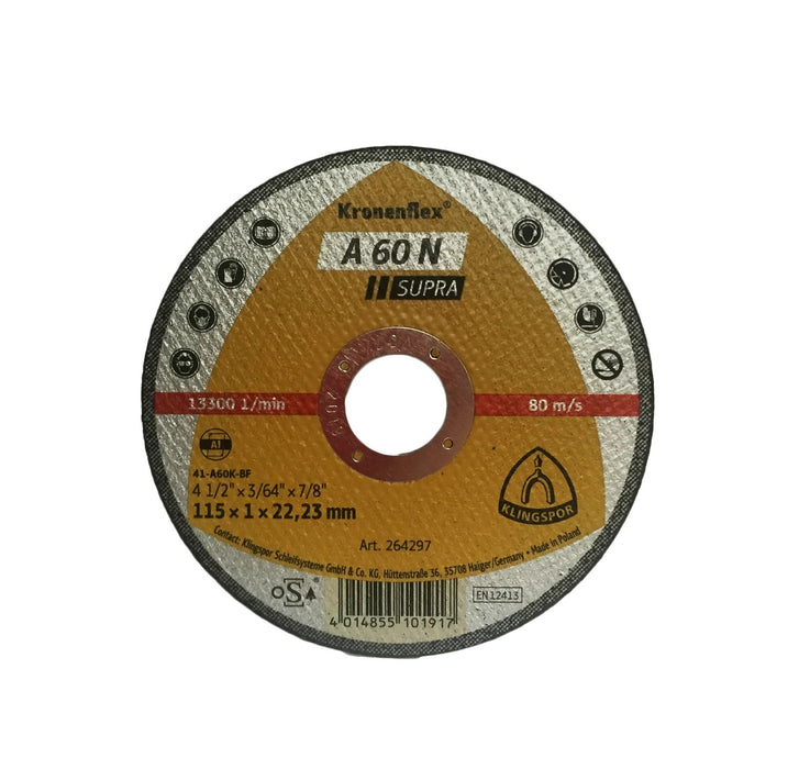 Klingspor | Cutting Disc Aluminium 115 x 1mm Each