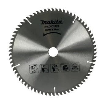 Makita | Circular Saw Blade 260mm x 30mm x 100T for Aluminium - BPM Toolcraft