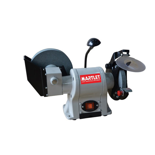 Martlet MMWD150BG Wet & Dry Bench Grinder, Dual Wheel,  350W - BPM Toolcraft