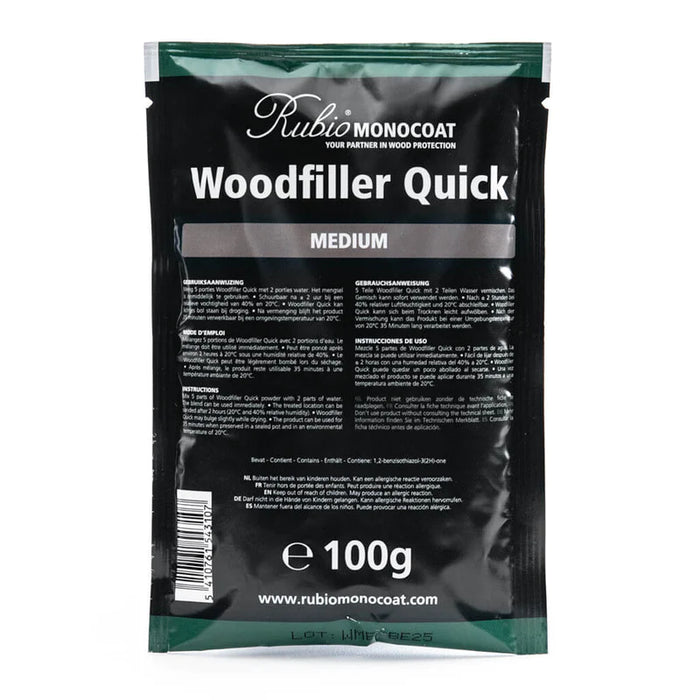 Rubio Monocoat | Woodfiller Quick Medium Bag 100g