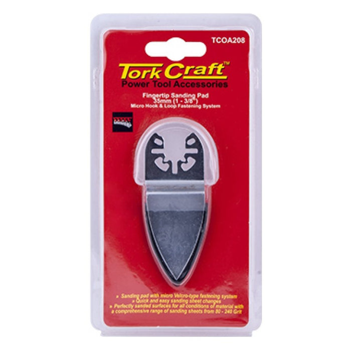 Tork Craft | Quick Change Base 35mm Hook & Loop Fingertip Micro
