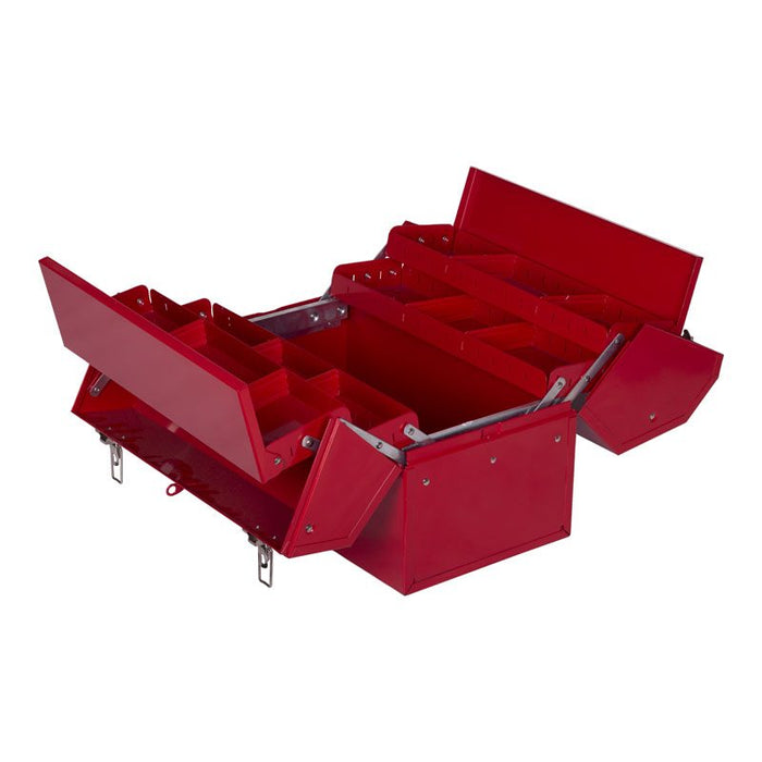 Cantilever Tool Box 5 Tier Red