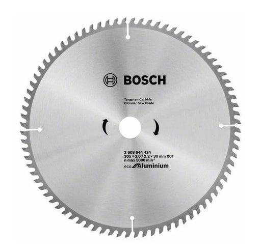 Bosch | Circular Saw Blade 305 x 30mm x 80T Eco for Aluminium - BPM Toolcraft