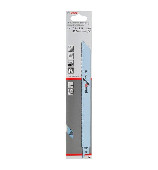 Bosch | Reciprocating Saw Blade S 1122 BF for Metal 2Pk - BPM Toolcraft