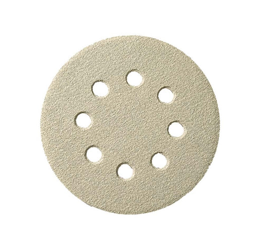 Klingspor Abrasive Discs, 100Grit, 125mmØ, PS33CK, GLS5-8 Holes (Pack of 5) - BPM Toolcraft