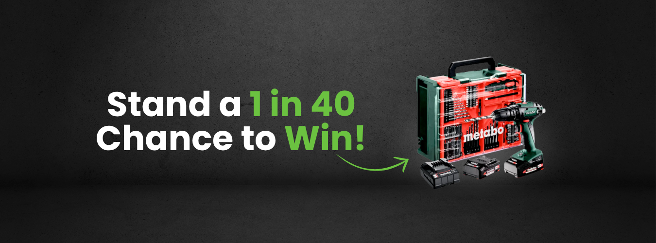 Metabo DH 330 Thickness Planer Competition - Stand a 1 in 40 Chance to Win!