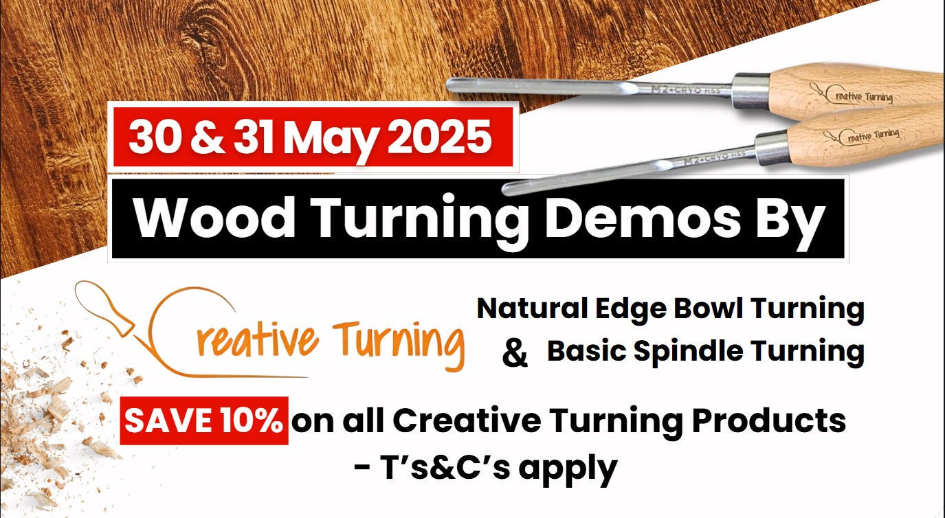 Wood Turning Demo Days - 30 & 31 May