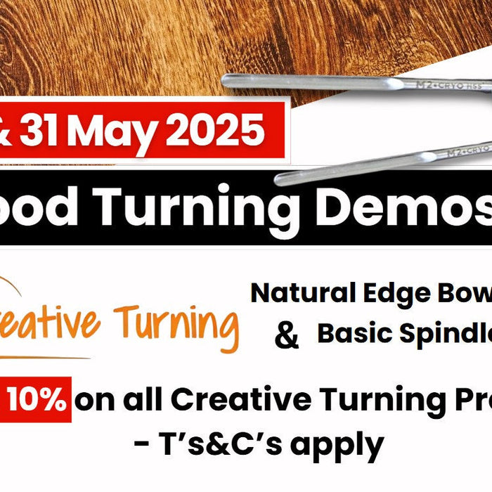 Wood Turning Demo Days - 30 & 31 May