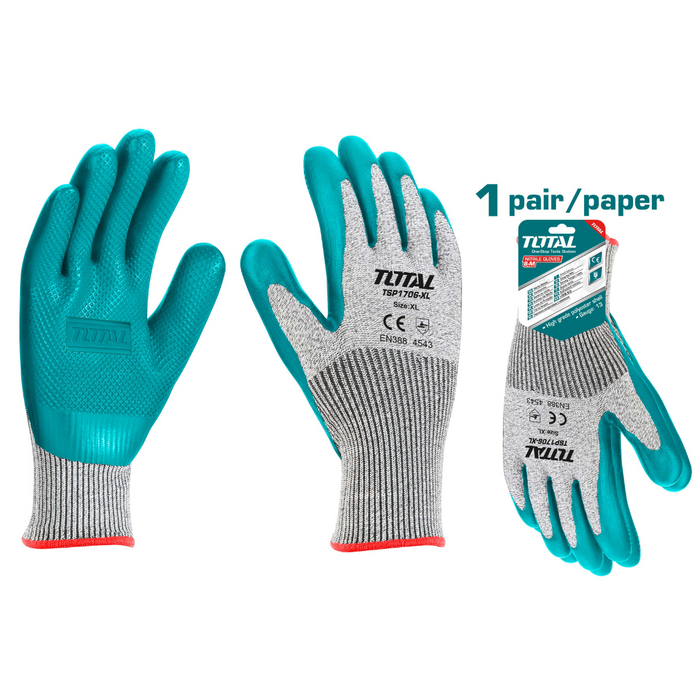 TOTAL | Gloves Cut-Resistant XL