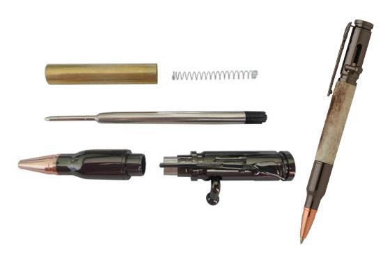 Toolmate | Pen Kit Rifle Bolt Gun Metal