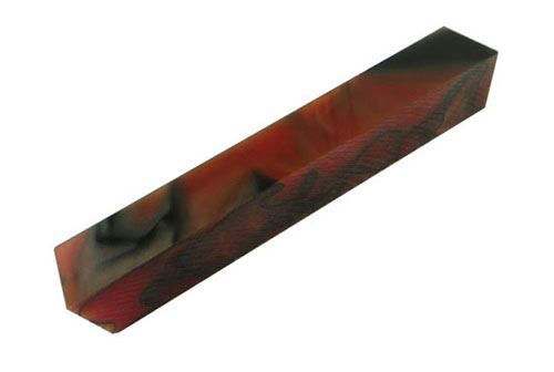Toolmate | Pen Kit Blank Acrylic Coral With Black Line