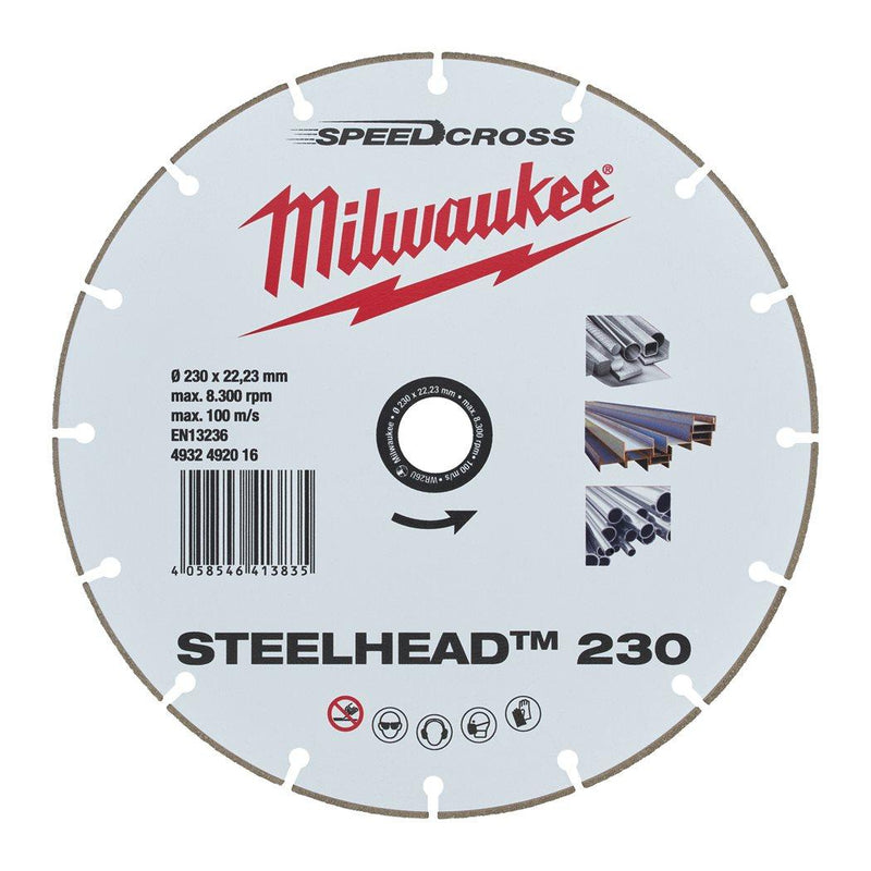 Milwaukee | Steelhead 230 mm - 1 pc Speedcross-Toolcraft