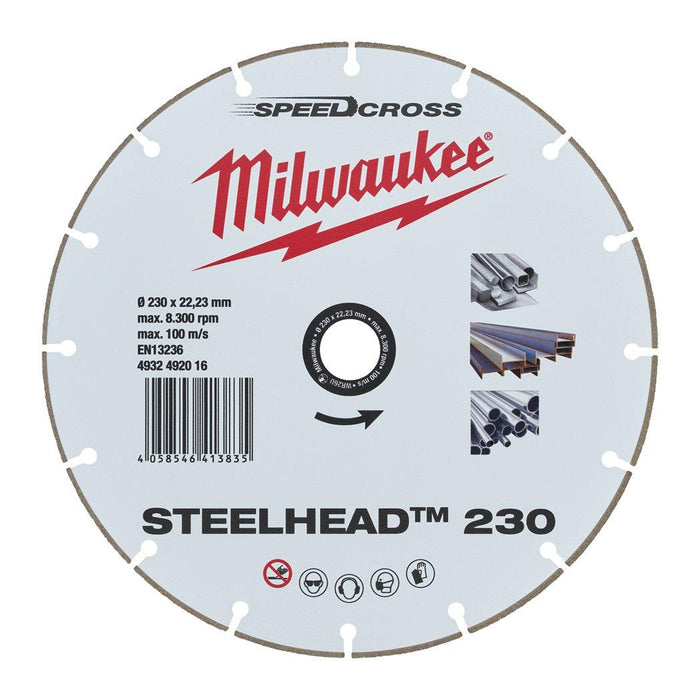 Milwaukee | Steelhead 230 mm - 1 pc Speedcross