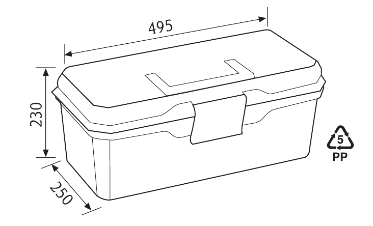 Port-Bag | Toolbox Cantilever 49.5cm