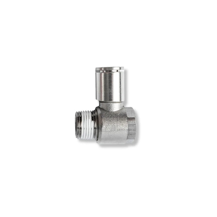 AirCraft | Elbow Metal Swivel 10mm X 3/8" M