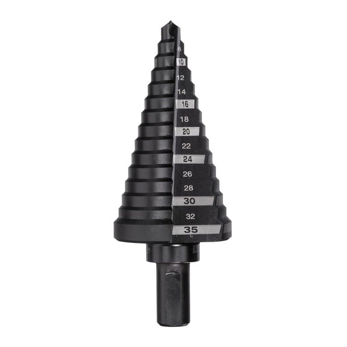 Milwaukee | 6 to 35 mm, 2mm + 3mm steps - 1 pc step drill set