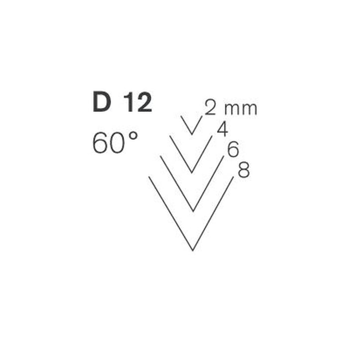 Pfeil | # 12 Sweep Straight V-Parting Tool 4mm
