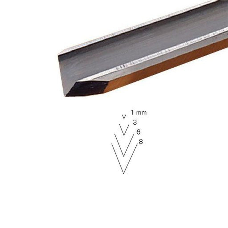 Pfeil | # 15 Sweep Straight V-Parting Tool 3mm-Toolcraft
