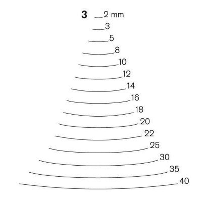 Pfeil | # 3 Sweep Straight Chisel