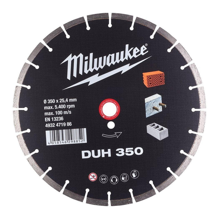 Milwaukee | DUH 350 mm - 1 pc Contractor Diamond