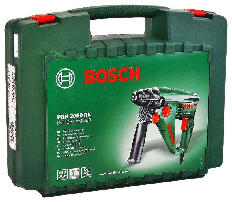 Bosch DIY | PBH 2000 RE Corded Rotary Hammer Drill 550W