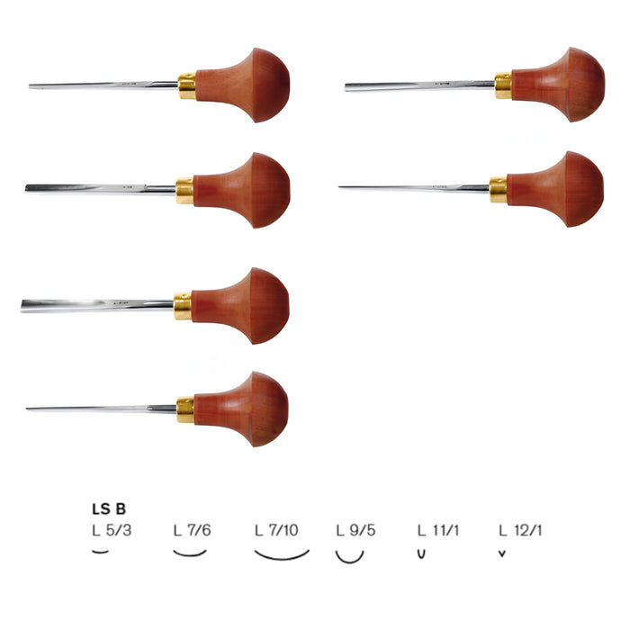 Pfeil | Set of 6 Linoleum and Block Cutters LSB