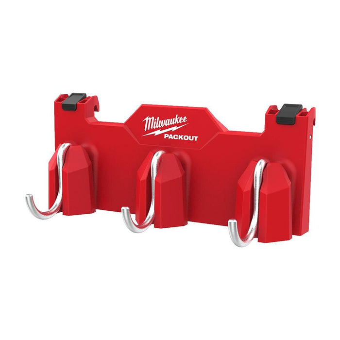 Milwaukee | PACKOUT Side Mount 3-Hook Rail