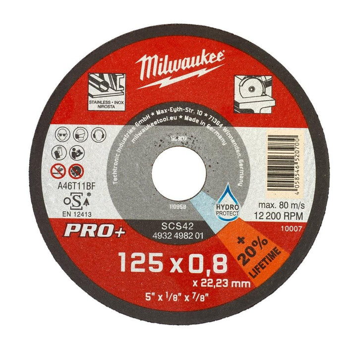 Milwaukee | Cut W Pro+ SCS42 125mm x 0.8mm 1pc