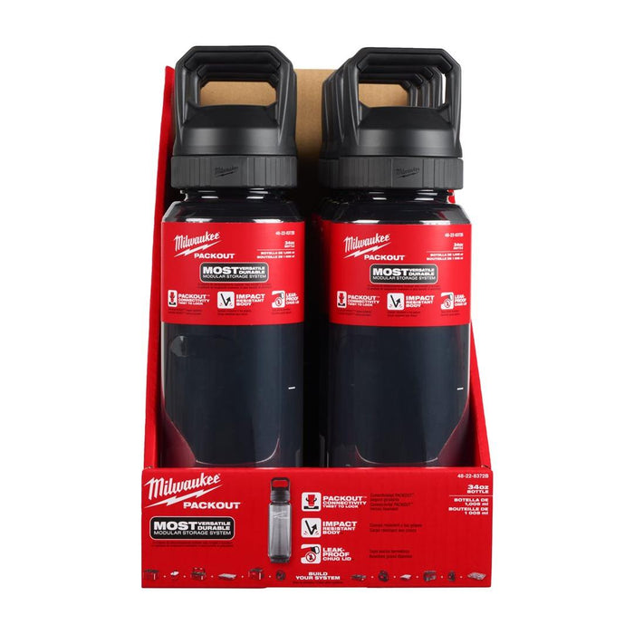 Milwaukee | PACKOUT 1005ml Plastic Bottle (BLACK)