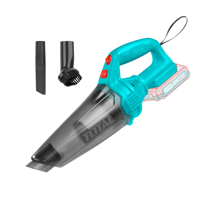 TOTAL | Cordless 20V Vacuum Cleaner 0.5L (Battery Excluded)