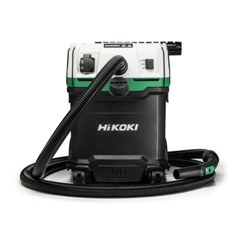 Hikoki | Vacuum Cleaner Wet and Dry 1200W 30L-Toolcraft
