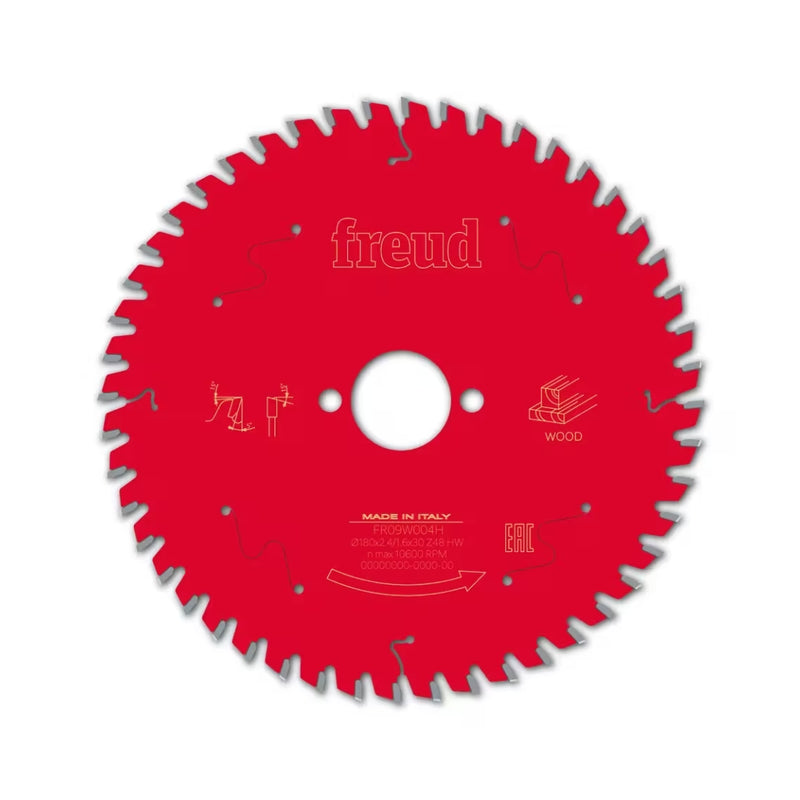 Freud Saw Blade 180 X 1.6MM X 30MM Z48-Toolcraft