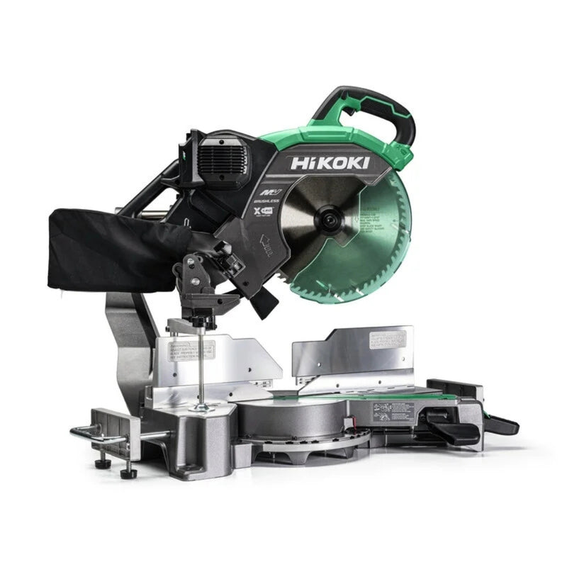 Hikoki | Cordless Miter Saw 305mm 36V, Duel Bevel, Shadow Line - Tool Only-Toolcraft