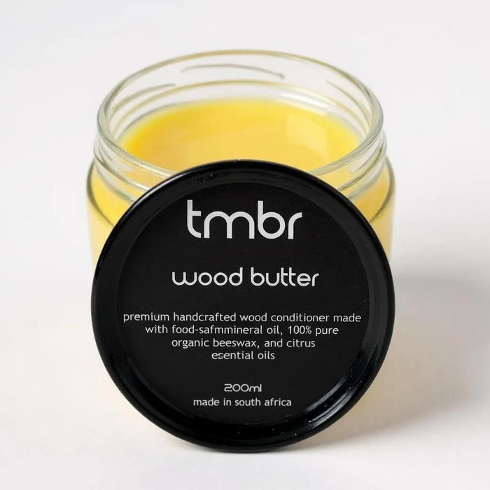 tmbr | Wood Butter Glass Jar 200ml