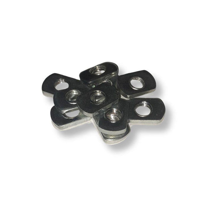 Toolcraft | T-Track Nuts M8 Metric for Toolcraft T-Track 10Pk