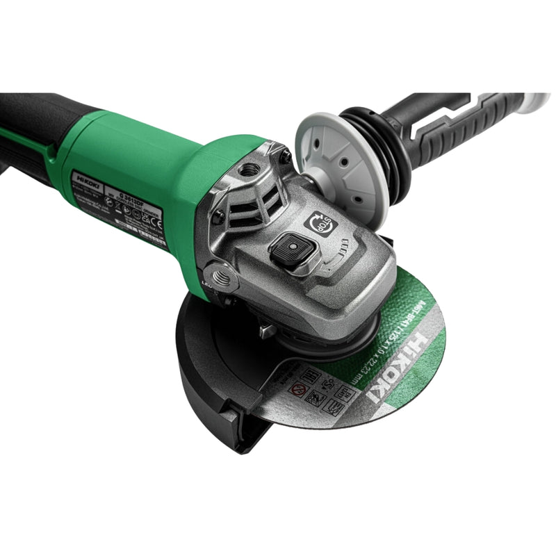 Hikoki | Cordless Angle Grinder Soft Start, DMS, 18v 125 mm - Machine Only-Toolcraft