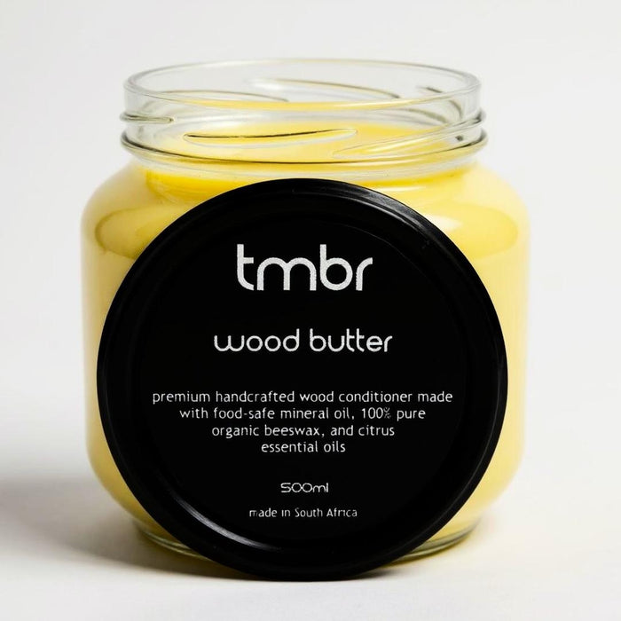 tmbr | Wood Butter 500ml Glass Jar