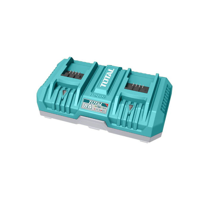 TOTAL | Battery Charger 20V 8.0Ah (4.0A + 4.0A)