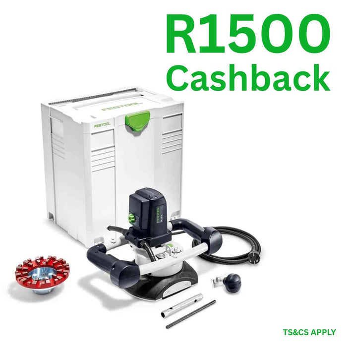 Festool | Renovation miller RENOFIX RG 150 E-Set DIA ABR  + R1500 Cashback (Cashback will be received when registering tool for warranty, Ts&Cs in description below)