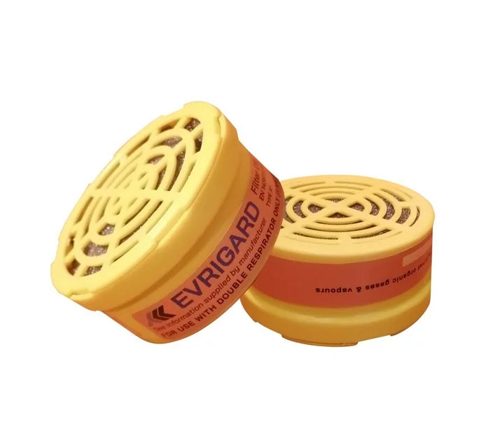 Evrigard | Filter for Respirator, Gasses & Vapours 2Pk C8