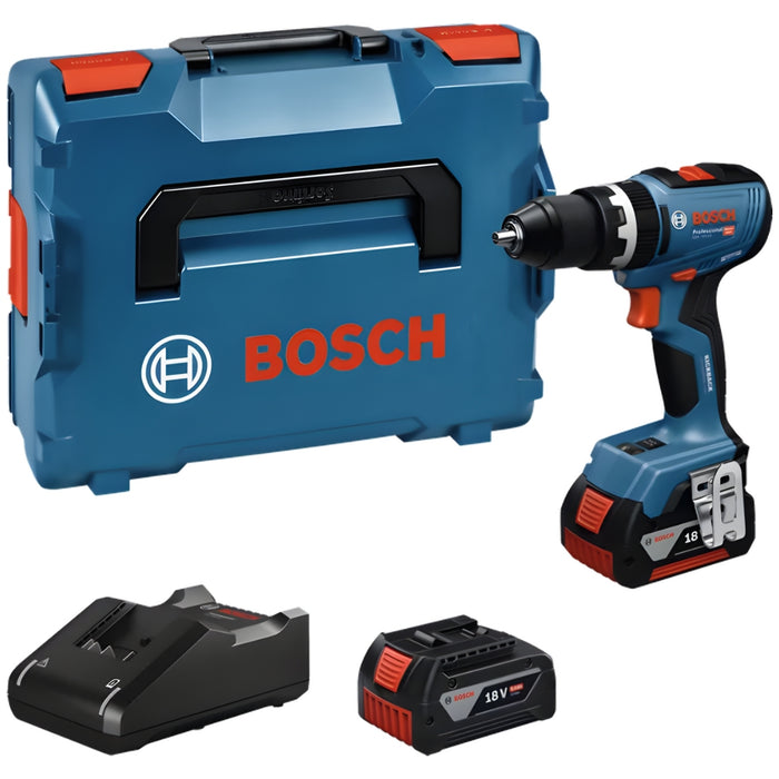 BOSCH CORDLESS IMPACT DRILL GSB 18V-65 (2X 5.0AH)