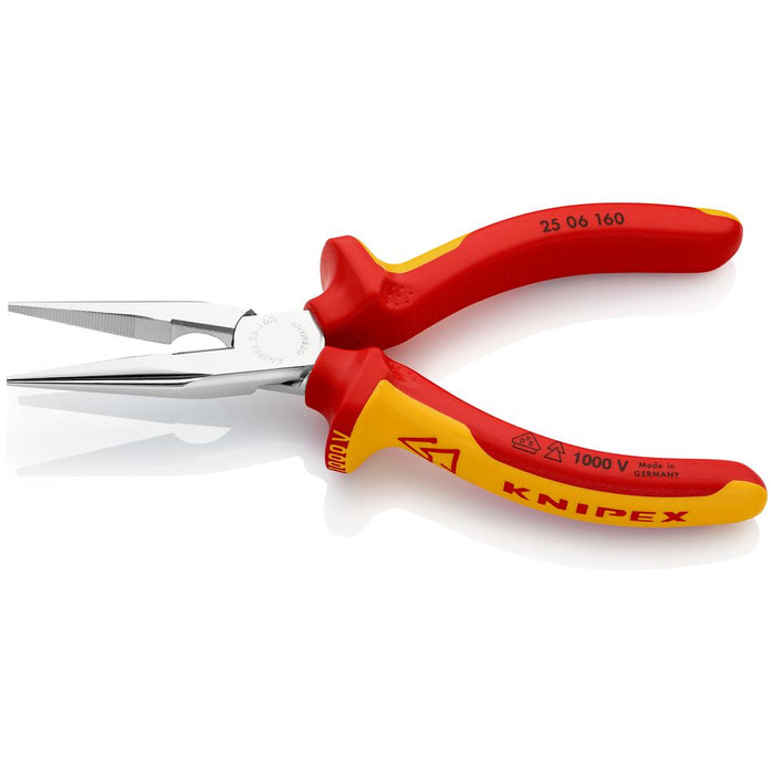 Knipex | VDE Plier Long Nose: Round - 160mm