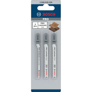 Bosch | Jigsaw Blade Set T 101 BIF (2x), T 101 AOF (1x)-Toolcraft